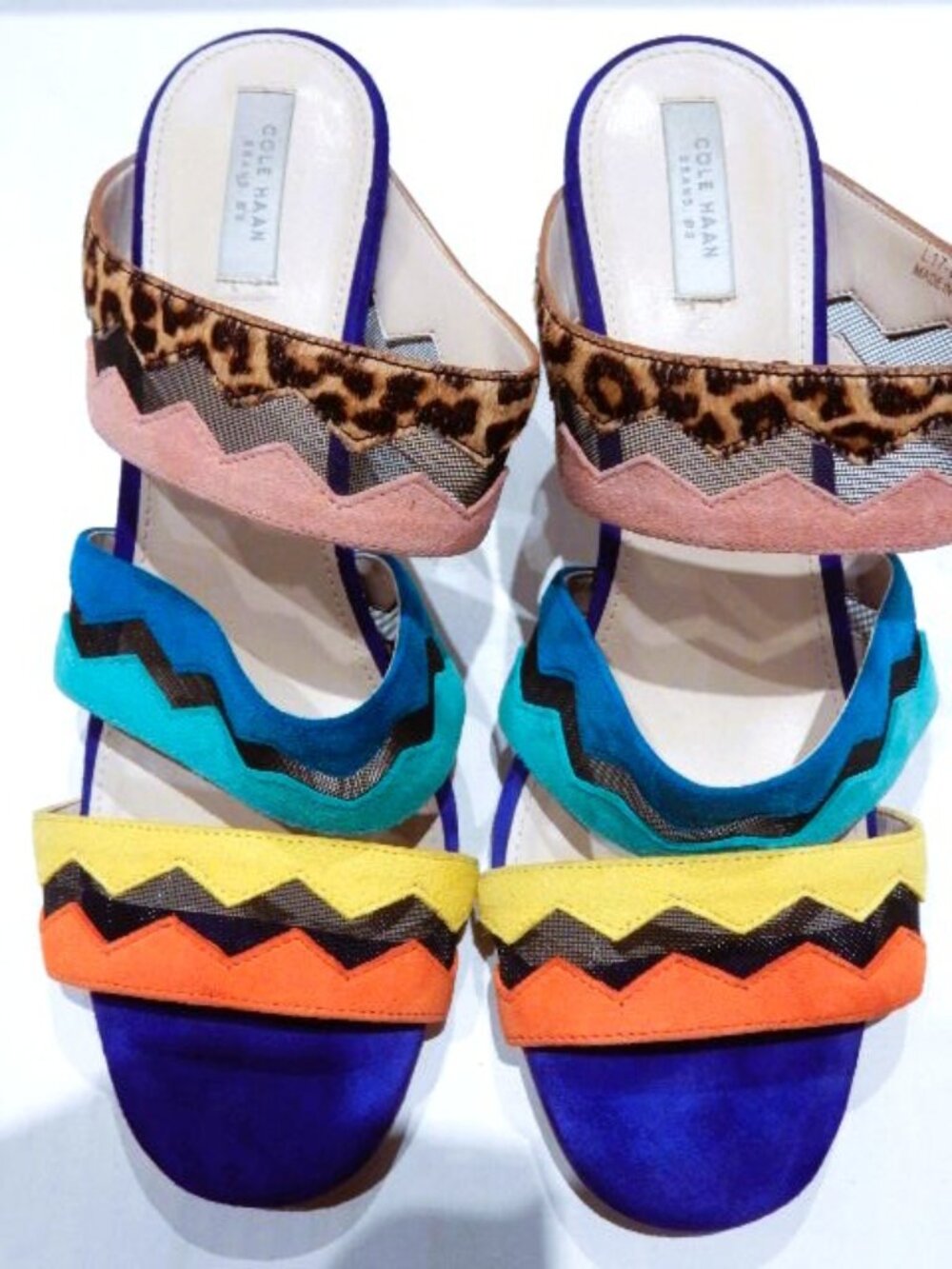Cole Haan Grand OS Heeled Slip-on Sandals in 9B